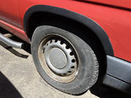 Mercedes Vito W638 1996-2003 Radlaufverbreiterungen (4 Stk, schwarz) Foto 5