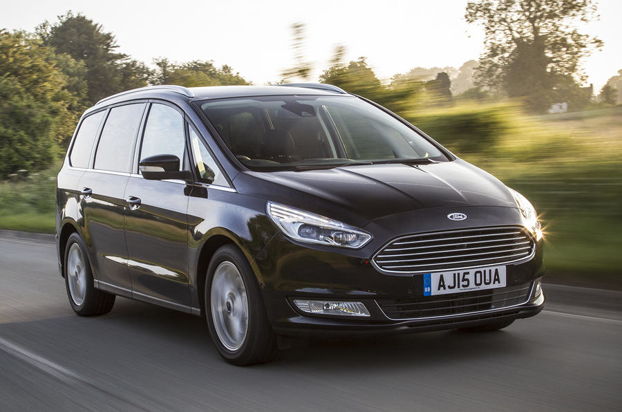 Übersicht 7-Sitzer Minivan Ford Galaxy der vierten Generation