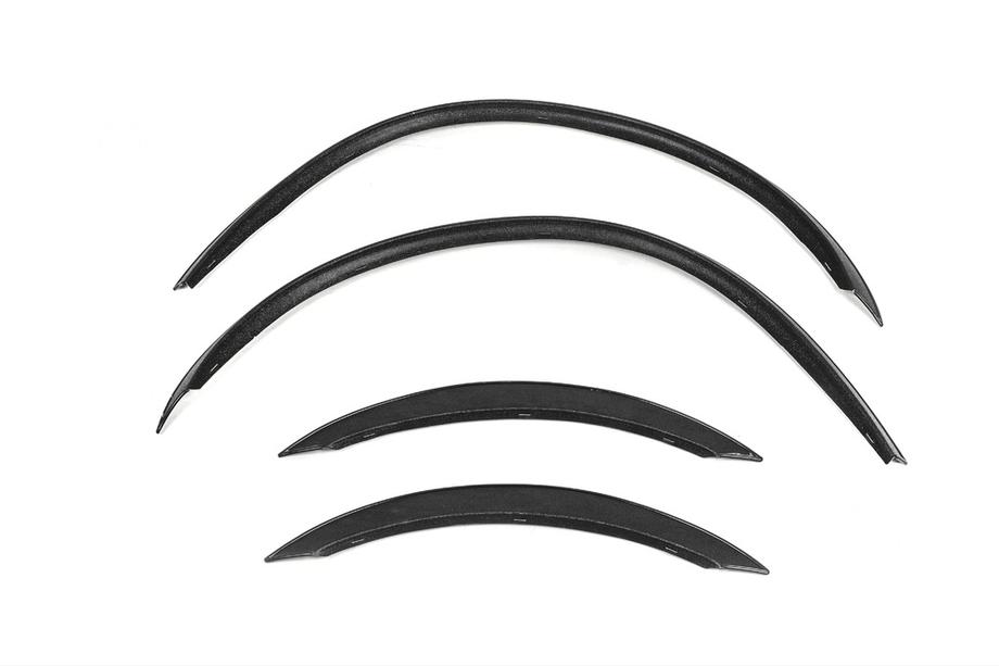 Mercedes C-class W203 2000-2007 Radlaufverbreiterungen SD (4 Stk, schwarzes Metall) Image