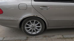 Mercedes E-сlass W211 2002-2009 Radlaufverkleidungen (4 Stk, Edelstahl) Foto 3