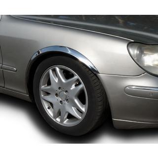 Radlaufverkleidungen (4 Stk, Edelstahl) Mercedes S-сlass W220 1998-2005 Foto 2