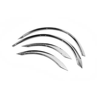 Radlaufverkleidungen (4 Stk, Edelstahl) Mercedes S-сlass W220 1998-2005 Foto 4