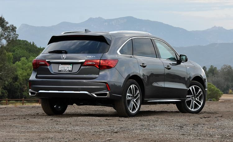 Übersicht der Acura MDX Crossover