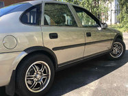 Opel Vectra B 1995-2002 Radlaufverbreiterungen (4 Stk, schwarz) ABS Kunststoff Foto 1