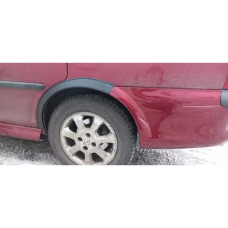 Radlaufverbreiterungen (4 Stk, schwarz) Opel Vectra B 1995-2002 Foto 4