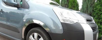 Peugeot Partner Tepee 2008-2018 Radlaufleisten Edelstahl (4 Stk) Foto 9