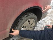 Volkswagen T5 Multivan 2003–2010 Kotflügelverbreiterungen (6 Stk, ABS) Foto 3