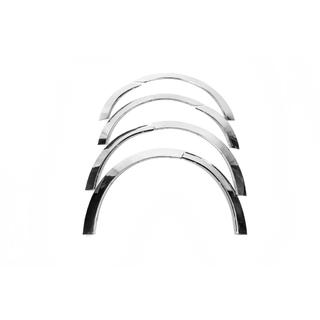 Radlaufverkleidungen (8 Stk, Edelstahl) Renault Megane III 2009-2016 Foto 2
