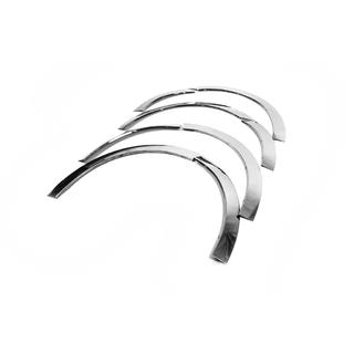 Radlaufverkleidungen (8 Stk, Edelstahl) Renault Megane III 2009-2016 Foto 4