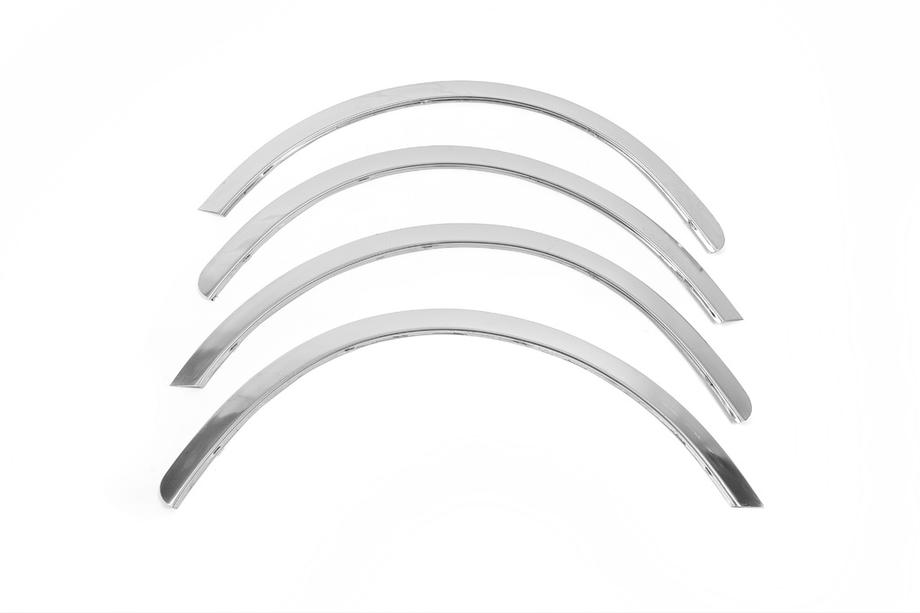 Skoda Fabia 2000-2007 Radlaufverkleidungen (4 Stk, Edelstahl) Image