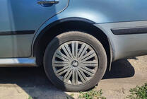 Skoda Octavia I Tour A4 1996-2010 Radlaufverbreiterungen (4 Stk, schwarz) Metall Foto 2