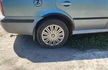 Skoda Octavia I Tour A4 1996-2010 Radlaufverbreiterungen (4 Stk, schwarz) Metall Foto 4