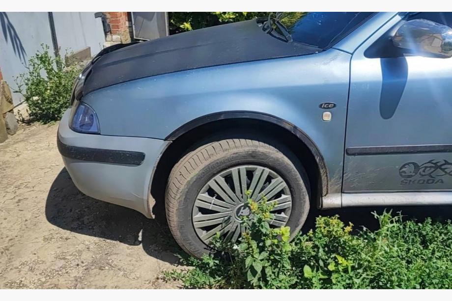Skoda Octavia I Tour A4 1996-2010 Radlaufverbreiterungen (4 Stk, schwarz) Metall Image