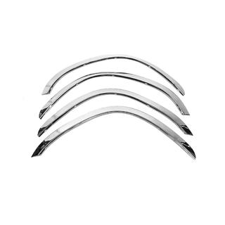 Radlaufverkleidungen (4 Stk, Edelstahl) Toyota Rav 4 2006-2013 Foto 1