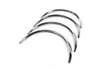 Volkswagen Golf 2 1983-1992 Radlaufverkleidungen (4 Stk, Edelstahl) Foto 3