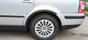 Volkswagen Passat B5 1997-2005 Radlaufverbreiterungen (4 Stk, schwarz) SW, 1996-2005, ABS Foto 6