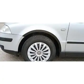 Radlaufverbreiterungen (4 Stk, schwarz)