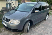 Volkswagen Touran 2003-2010 Radlaufverbreiterungen (4 Stk, schwarz) 2006-2010, Kunststoff Foto 1