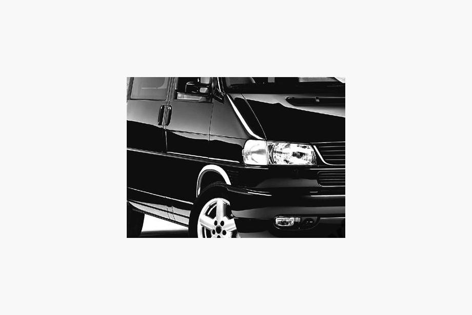 Volkswagen T4 Transporter 1990-2003 Radlaufverkleidungen (4 Stk, Edelstahl) Foto 3