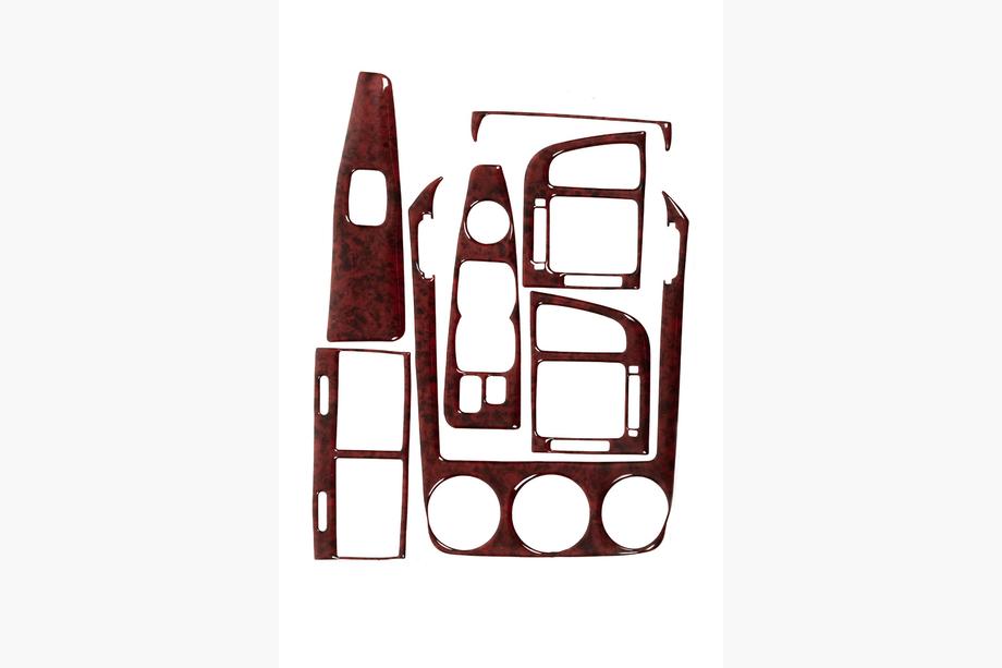Kia Cerato 1 2004-2009 Armaturenbrett Abdeckung 2004-2006 (HB) Aluminium Image
