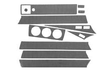 Mercedes W201 (190) 1982-1993 Armaturenbrett Abdeckungen (11-tlg.) Aluminium Foto 3