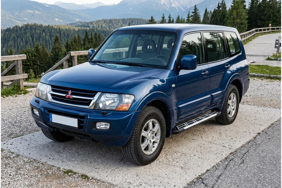 Mitsubishi Pajero Wagon III 1999-2006 Seitenschweller Sunrise (2 Stk., Aluminium) Image