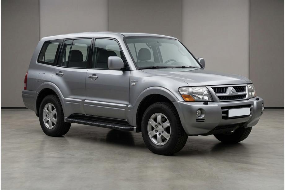 Mitsubishi Pajero Wagon III 1999-2006 Seitenschweller Bosphorus Black (2 Stk., Aluminium) Image