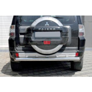 Heckbügel AK002 (Edelstahl) Mitsubishi Pajero Wagon III 1999-2006 Foto 1