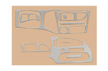 Mitsubishi Colt 1996-2004 Armaturenbrett Abdeckungen Aluminium Foto 2