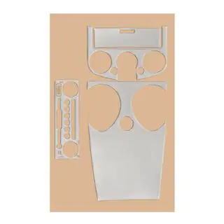 Armaturenbrett Abdeckungen (2004-2007) Mitsubishi Colt 2004-2012 Foto 2