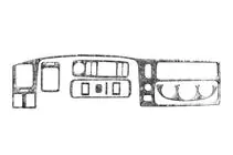 Mitsubishi Pajero Sport 1996-2007 Armaturenbrett Abdeckungen (2002-2007) Foto 6