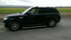 Range Rover Sport 2014-2022 Dachreling Skyport (Grau) Foto 2