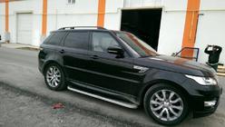 Range Rover Sport 2014-2022 Dachreling Skyport (Schwarz) Foto 9