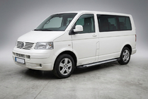 Volkswagen T5 Transporter 2003-2010 Trittbretter Allmond Grey (2 Stk., Alu) Langer Radstand Foto 1