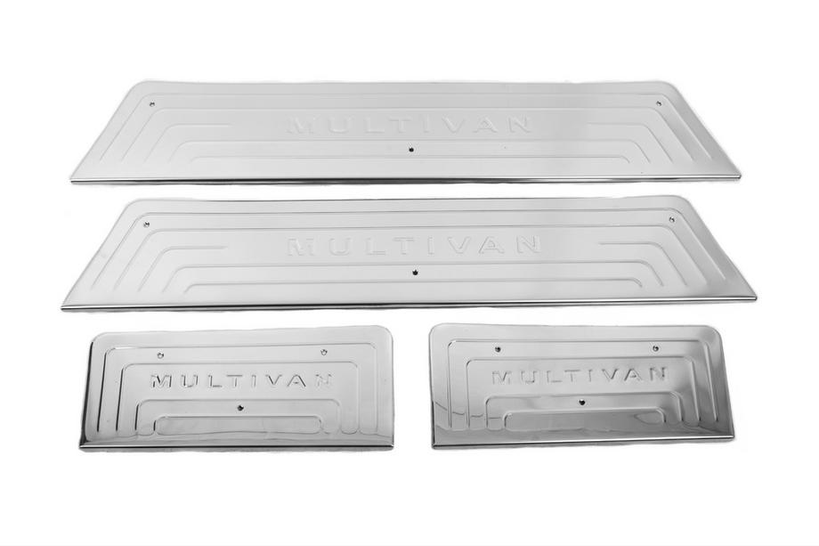 Volkswagen T5 Multivan 2003–2010 Einstiegsleisten Edelstahl (OmsaLine) 4 Türen, OmsaLine - Italienischer Edelstahl Image