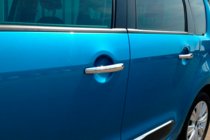 Citroen C-3 Picasso 2010-2017 Chrom Türgriffblenden (4 Stk., Edelstahl) Carmos - Türkischer Edelstahl Foto 4
