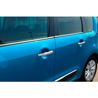 Chrom Türgriffblenden (4 Stk., Edelstahl) Citroen C-3 Picasso 2010-2017 Foto 2