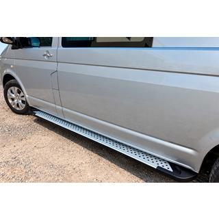 Trittbretter X5-Typ (2 Stk., Aluminium) Volkswagen T5 Multivan 2003–2010 Foto 3