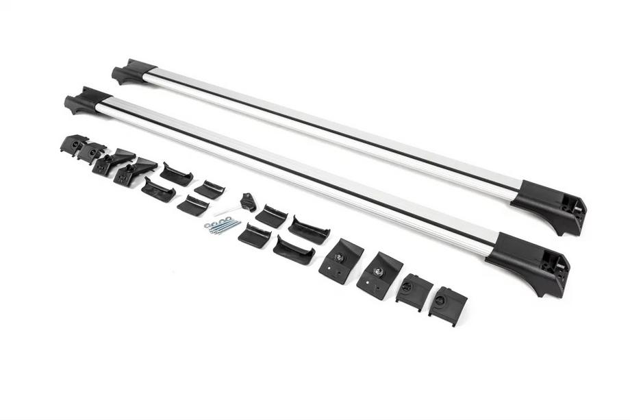 Ford Transit 1991-2000 Dachträger für Reling ohne Schloss (2 Stk) Schwarz Foto 4