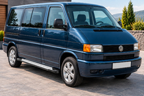 Volkswagen T4 Caravelle/Multivan 1990–2003 Trittbretter Allmond Grey (2 Stk., Alu) Foto 1