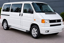 Volkswagen T4 Transporter 1990-2003 Trittbretter Allmond Grey (2 Stk., Alu) Foto 1