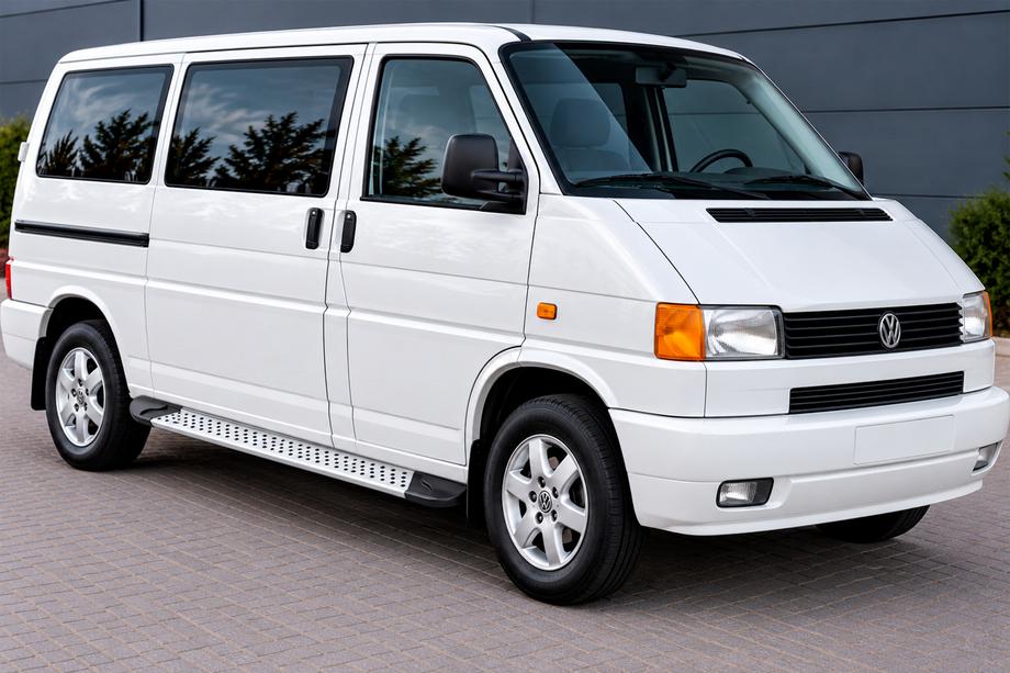 Volkswagen T4 Transporter 1990-2003 Trittbretter Allmond Grey (2 Stk., Alu) Image