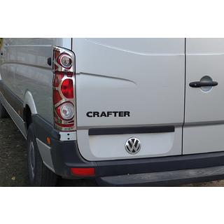 Chrom Rückleuchten Abdeckungen (2 Stk, Edelstahl) Volkswagen Crafter 2006-2016 Foto 1