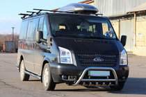 Ford Transit 2000–2014 Frontbügel WT003 (2006-2014, Edelstahl) Foto 2