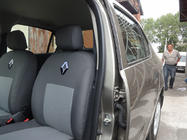 Renault Logan II 2013-2022 Autositzbezüge (Stoff, Classik) Foto 5