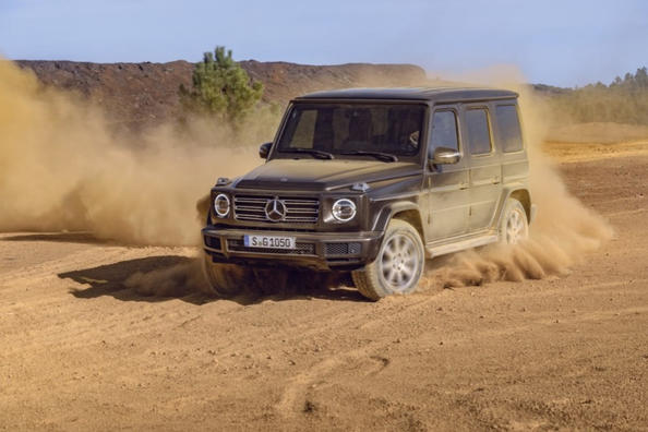 Übersicht des legendären Geländewagen Mercedes-Benz G-Klasse der neuen Generation