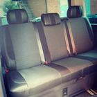 Volkswagen T5 Caravelle 2004-2010 Autositzbezüge (Kunstleder und Stoff, Premium) Komplettset Innenraum und Vordersitze (1+1) Foto 5