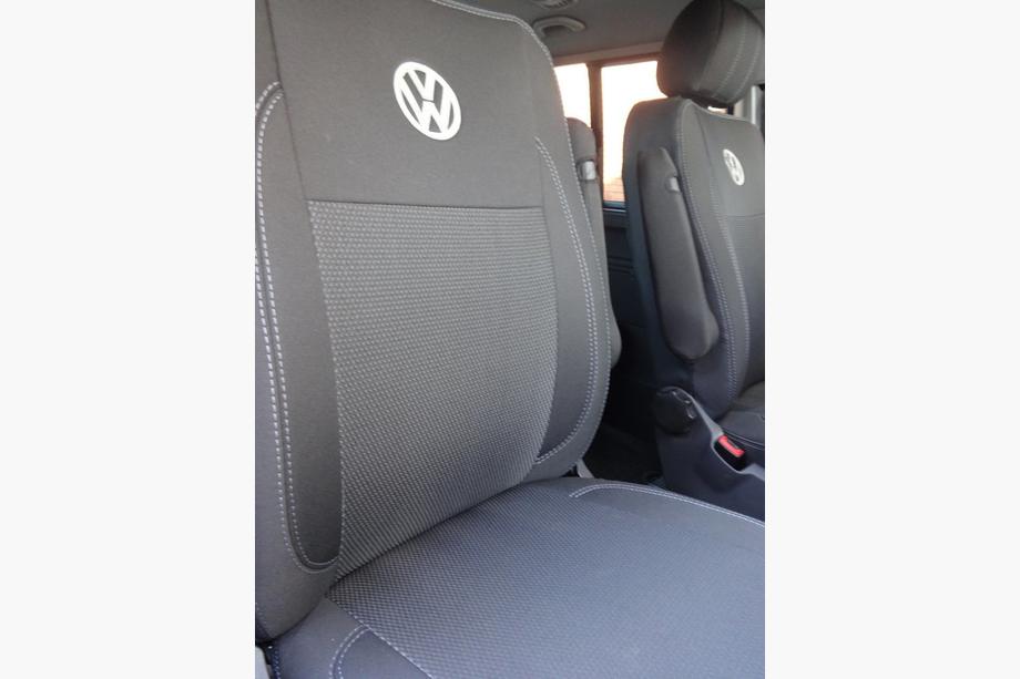Volkswagen T5 Caravelle 2004-2010 Autositzbezüge (Kunstleder und Stoff, Premium) Foto 11