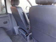 Volkswagen T5 2010-2015 Autositzbezüge (Kunstleder↗Stoff, Premium) Vordersitze (1+1) Foto 7