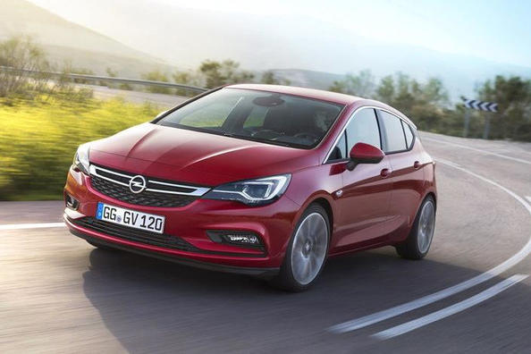 Fünftürer Opel Astra K